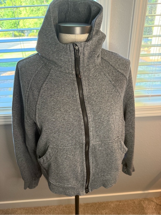 lululemon athletica Tops - lululemon athletica Charcoal Gray Full-Zip Hooded Sweatshirt